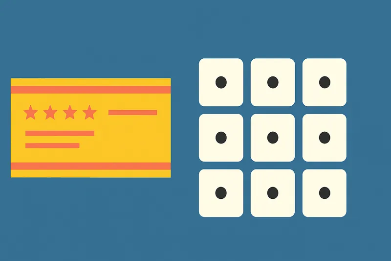 宝くじの券と9個のサイコロが1の目で揃って並ぶ構図。非常に稀な確率を象徴する演出