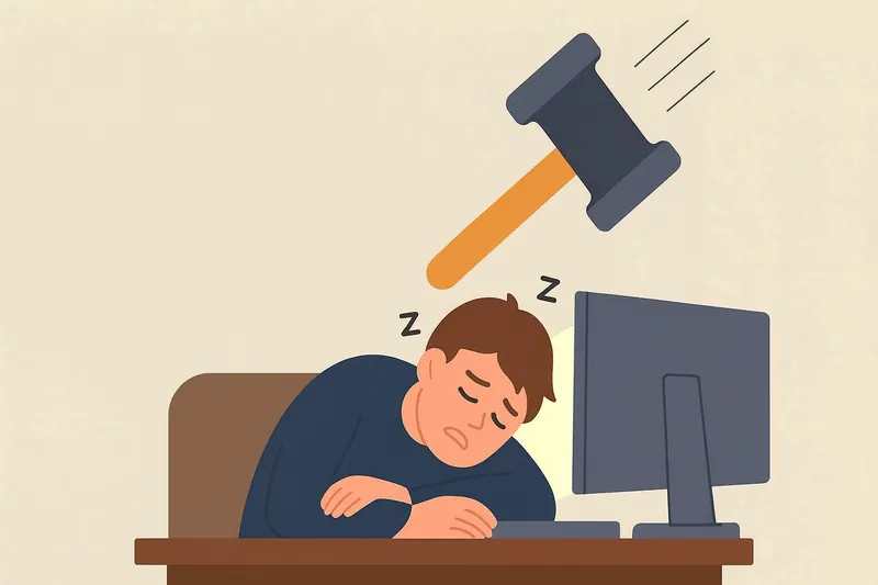 ５分で寝る人は気絶状態を表す画像