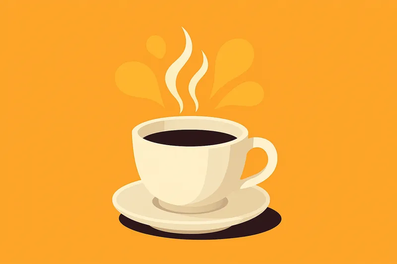 zatsugaku diet hot coffee cup