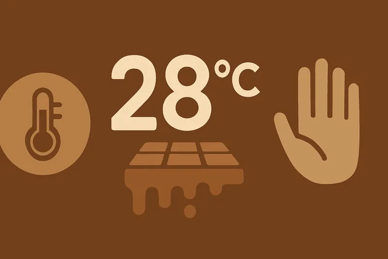 zatsugaku useful 28 degrees melting chocolate