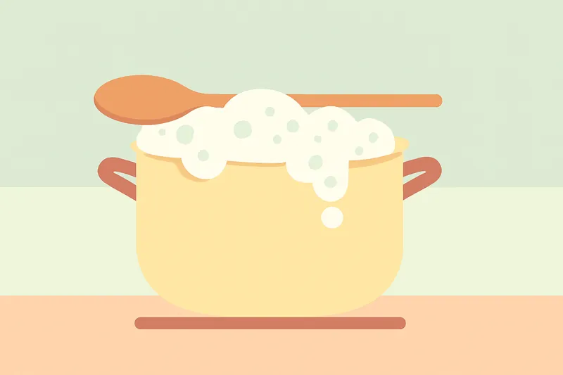 zatsugaku useful boiling pot with spoon