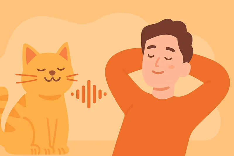 zatsugaku useful man listening to cat