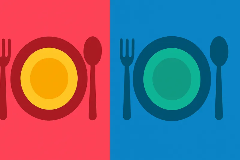 zatsugaku diet fork plate spoon pair