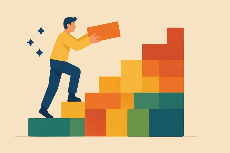 zatsugaku diet man building steps