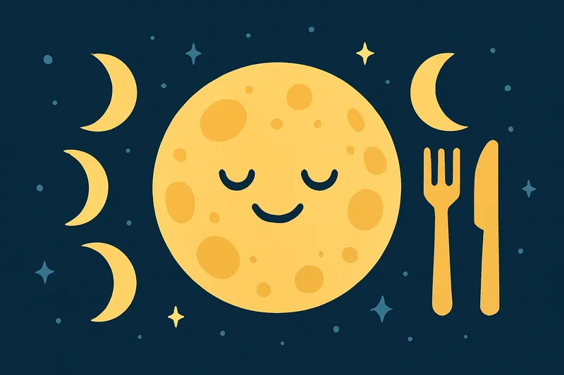 zatsugaku diet moon phases and cutlery