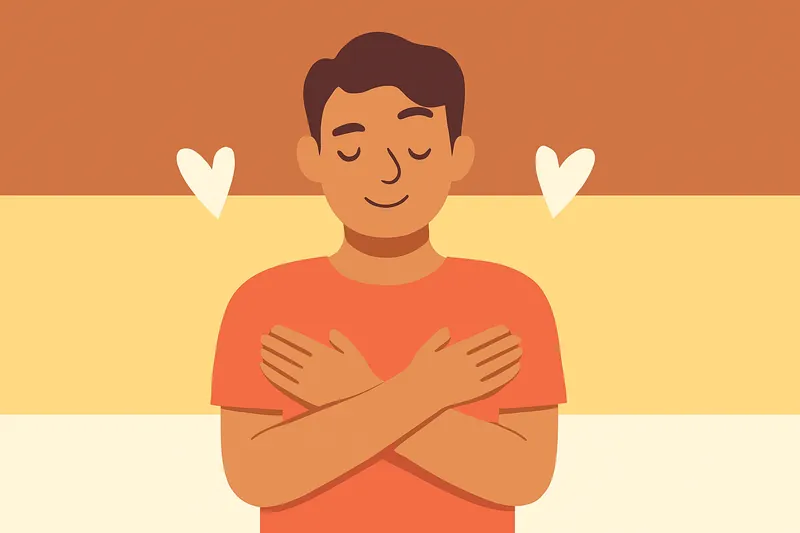 zatsugaku diet self hug with hearts