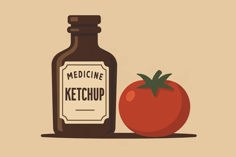 zatsugaku frivolous medicine ketchup tomato