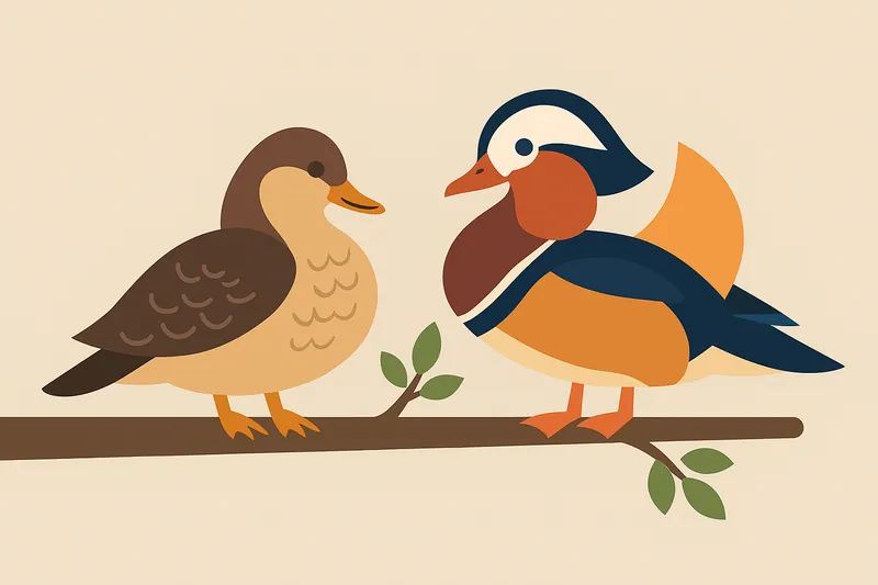 zatsugaku frivolous two birds on branch