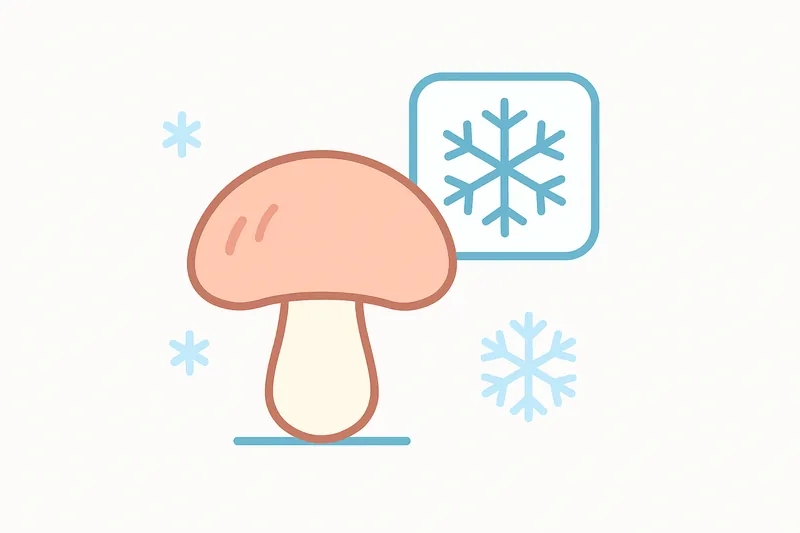 zatsugaku instructive mushroom with snowflake icon