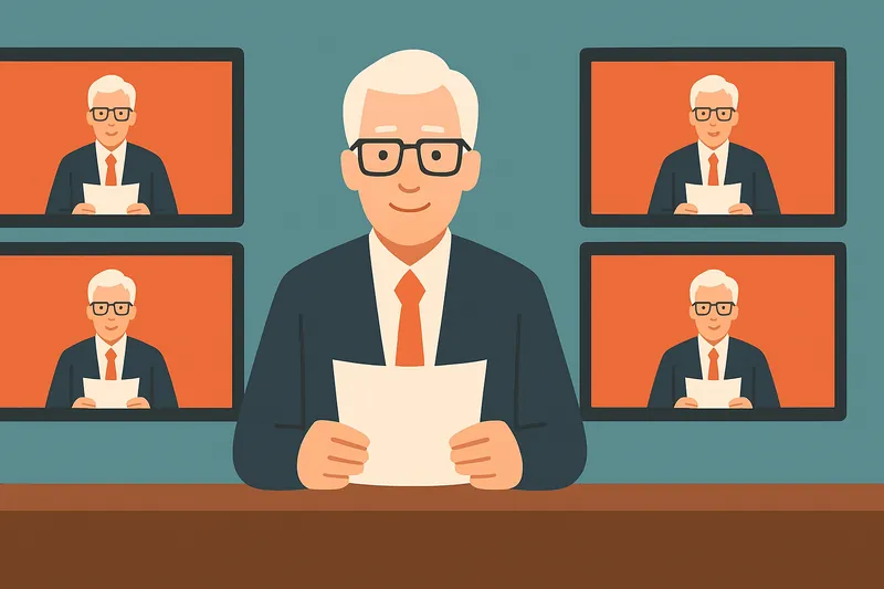 zatsugaku psychology news anchor multiple screens