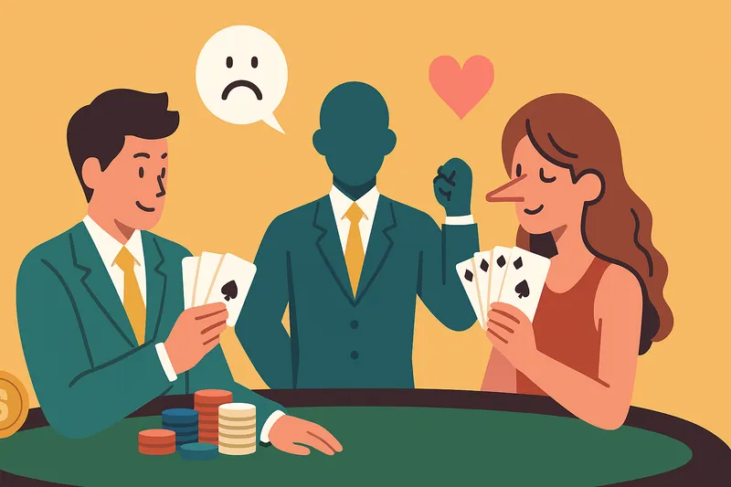 zatsugaku psychology poker players lying