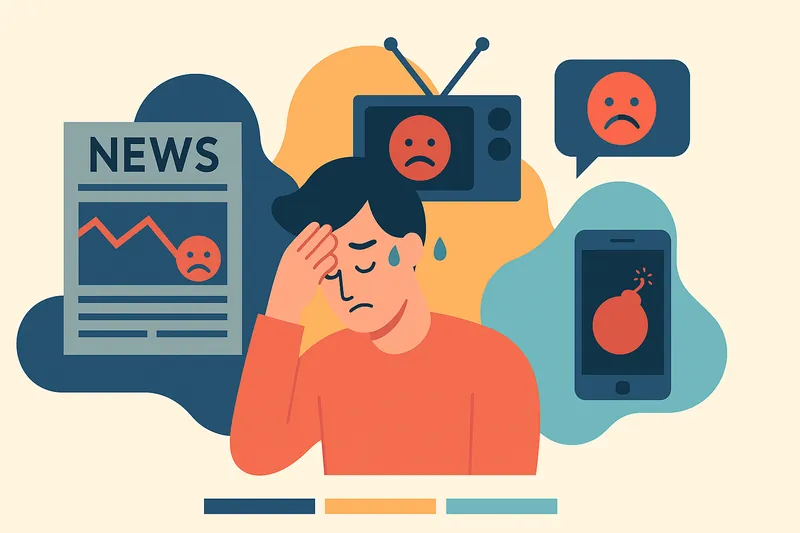 zatsugaku psychology stress from news and social media