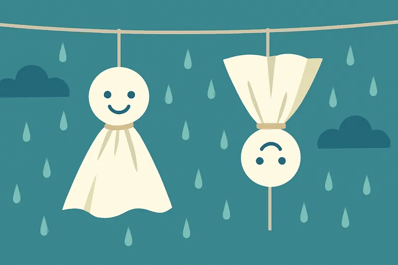 zatsugaku rainy season teru teru bouzu