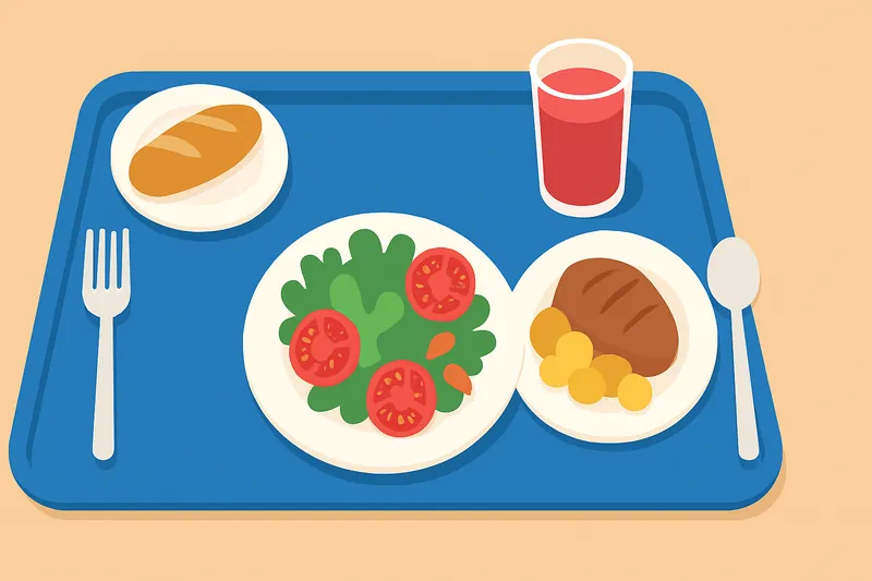 zatsugaku school lunch tray