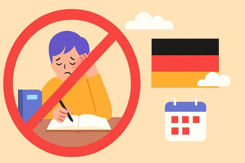 zatsugaku school no studying german