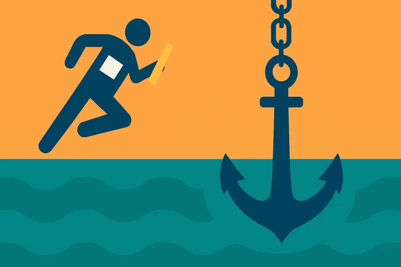 zatsugaku school runner and anchor