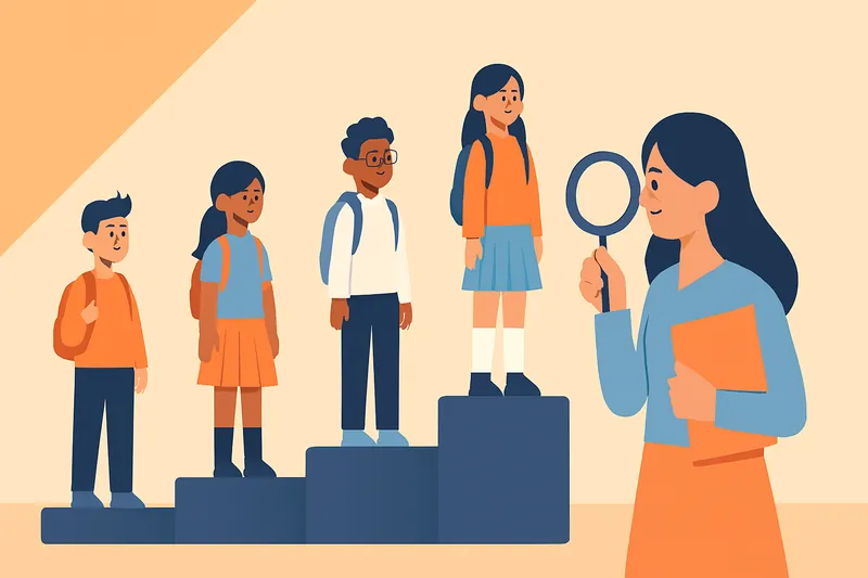 zatsugaku school teacher evaluating students