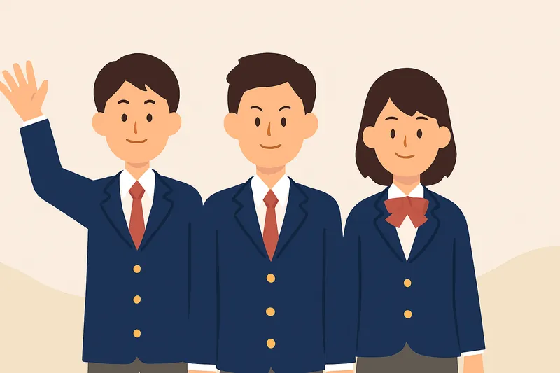 zatsugaku school three students