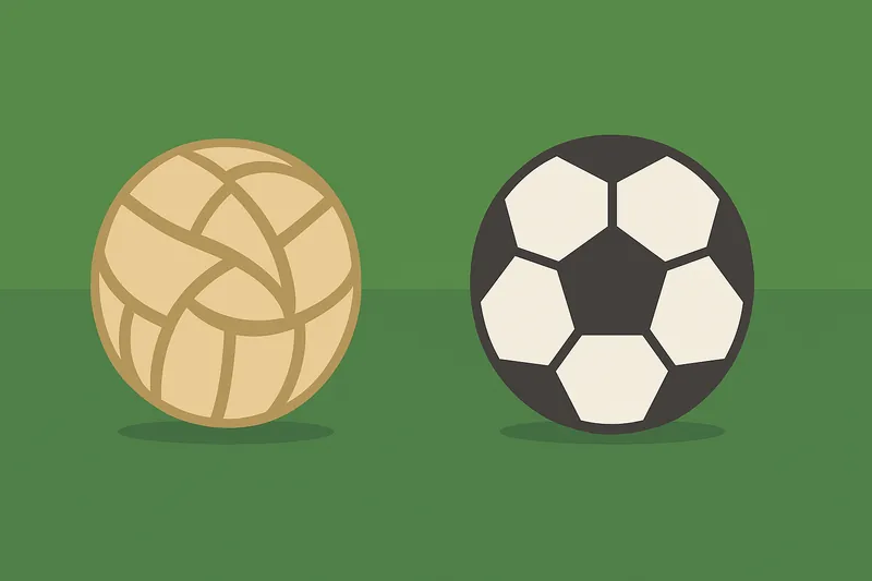 zatsugaku soccer balls side by side