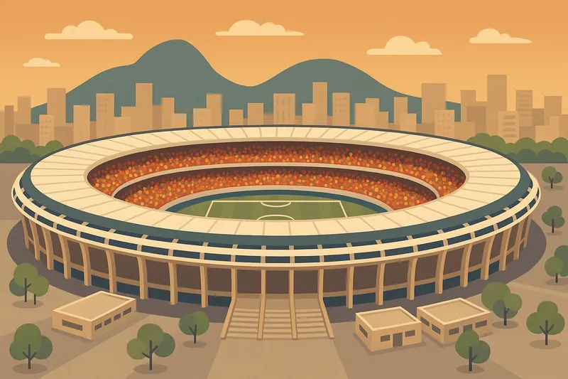 zatsugaku soccer stadium with cityscape