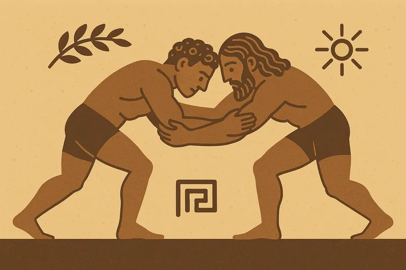 zatsugaku sports ancient greek wrestlers