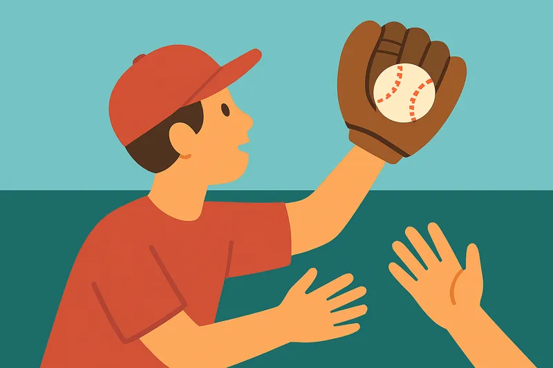 zatsugaku sports baseball catch