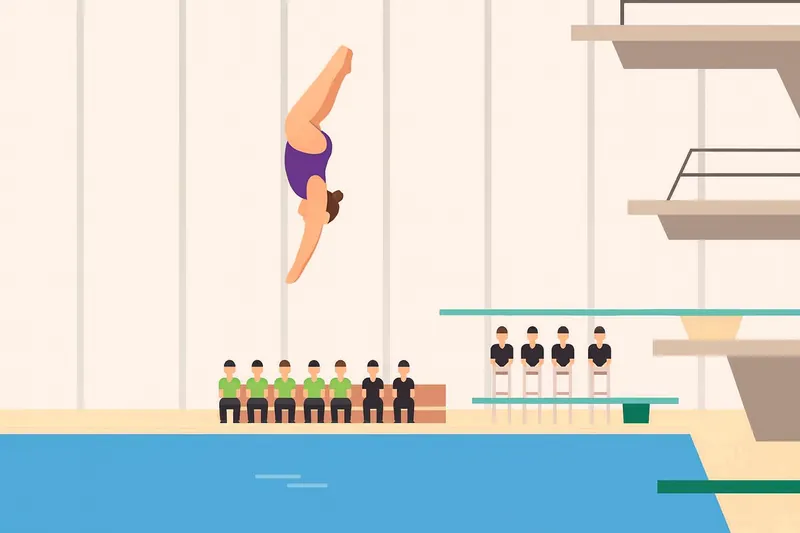 zatsugaku sports diving competition