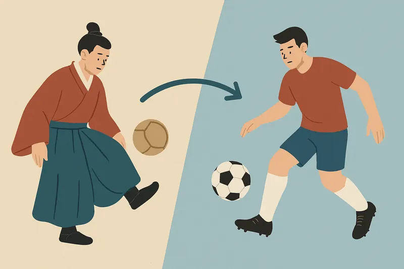 zatsugaku sports historical to modern football