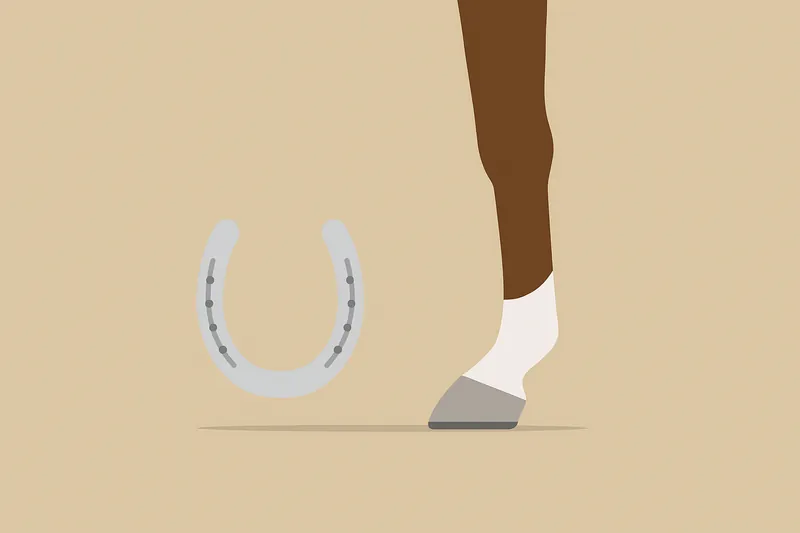 zatsugaku sports horse and horseshoe