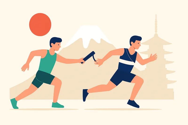 zatsugaku sports relay race japan