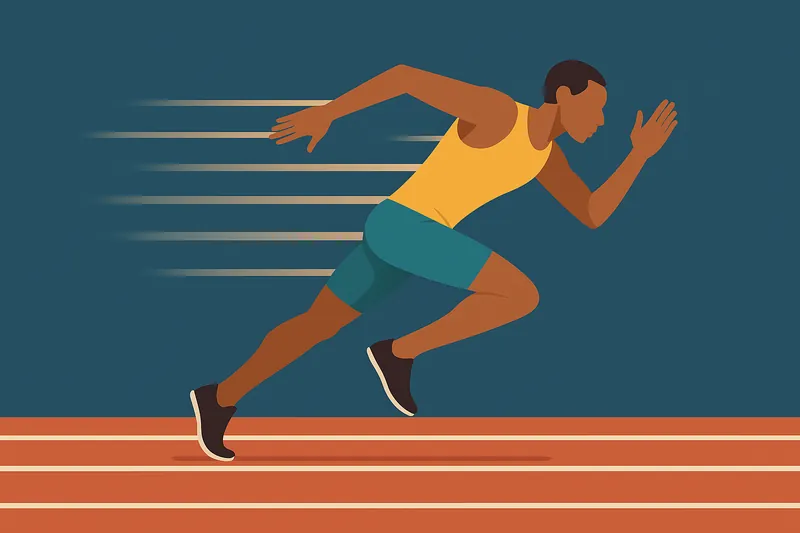 zatsugaku sports runner on track