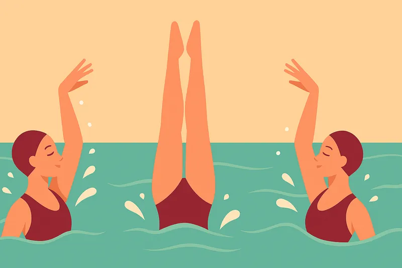 zatsugaku sports synchronized swimming team