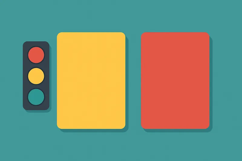 zatsugaku sports traffic light and cards