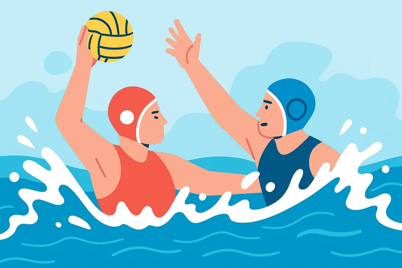 zatsugaku sports water polo action