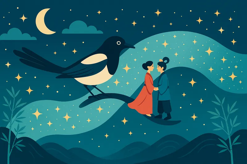 zatsugaku summer magpie couple night