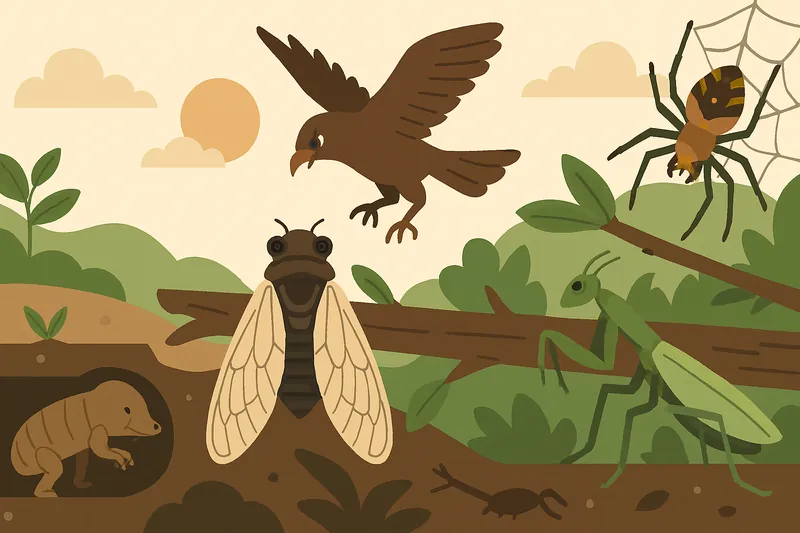 zatsugaku summer nature insects and animals