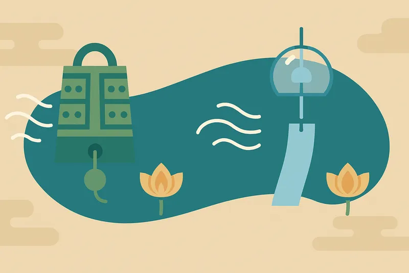 zatsugaku summer wind chime and bell