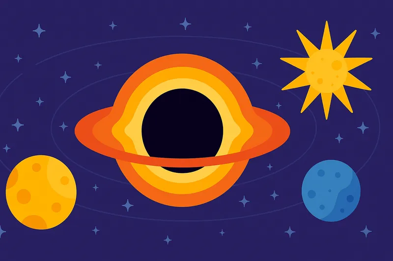 zatsugaku universe black hole and planets