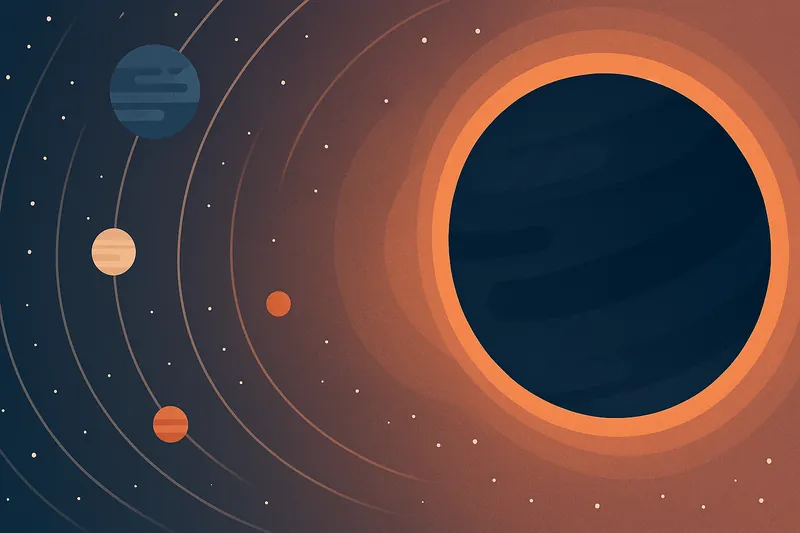 zatsugaku universe black hole and planets 2