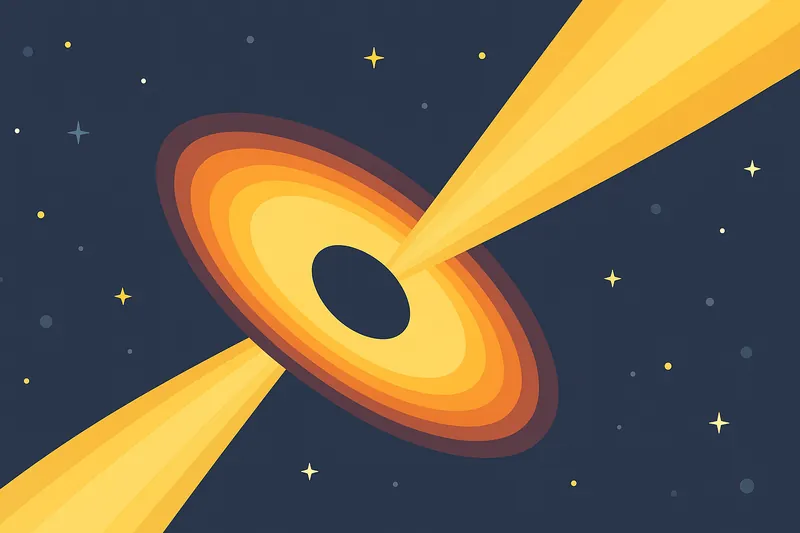 zatsugaku universe black hole with jets