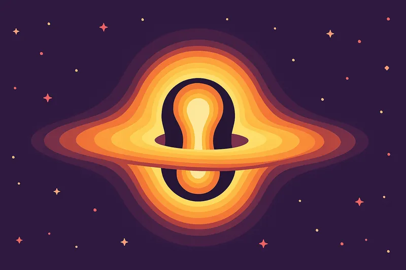 zatsugaku universe black hole with stars