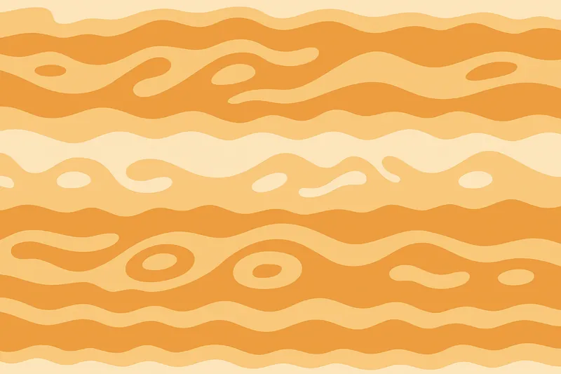 zatsugaku universe orange wood grain