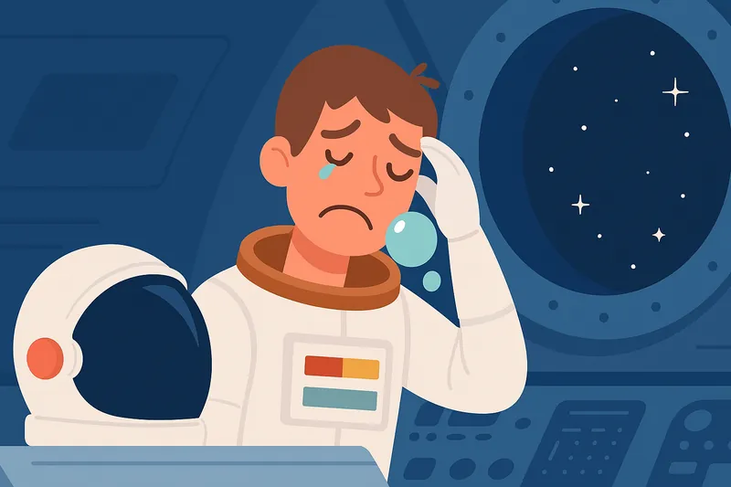 zatsugaku universe sad astronaut crying space