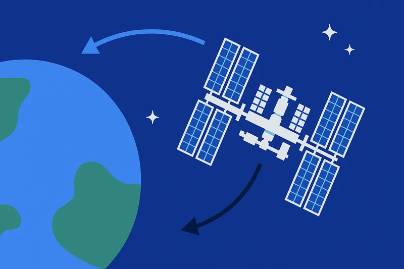 zatsugaku universe space station orbiting earth