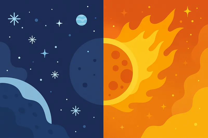 zatsugaku universe day and night cosmic scene