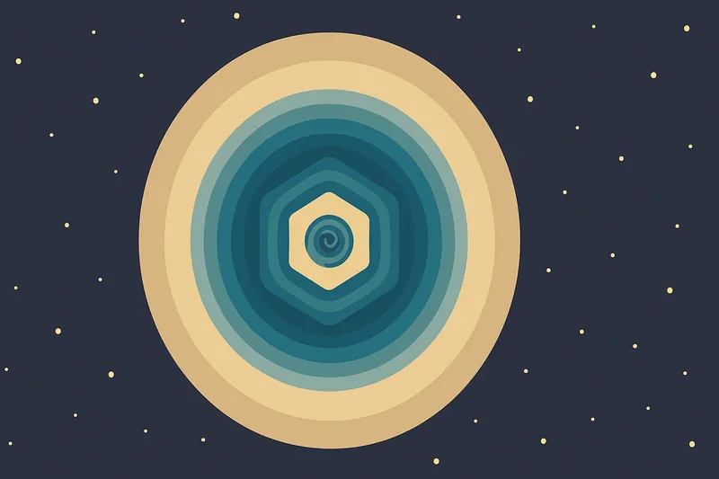 zatsugaku universe geometric spiral planet in space