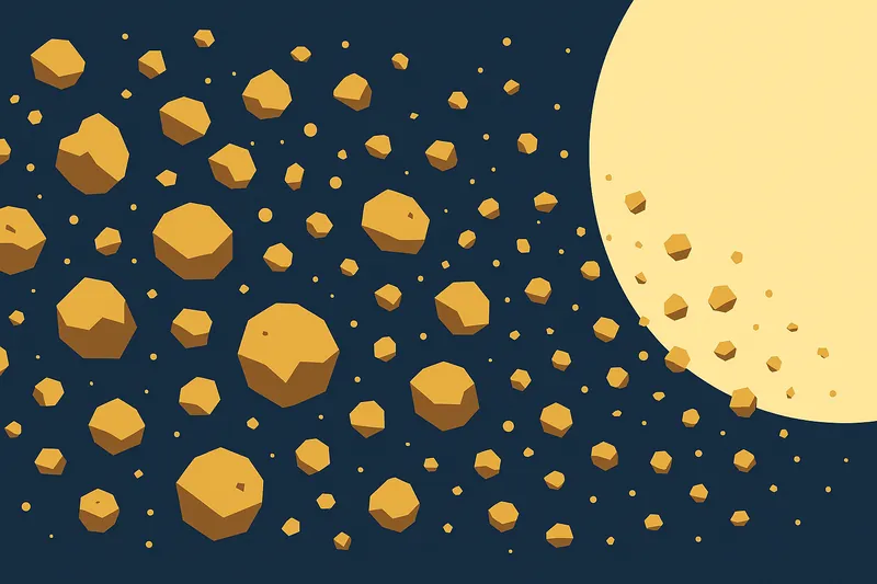 zatsugaku universe space rocks moon