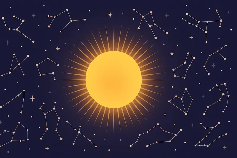 zatsugaku universe sun and constellations