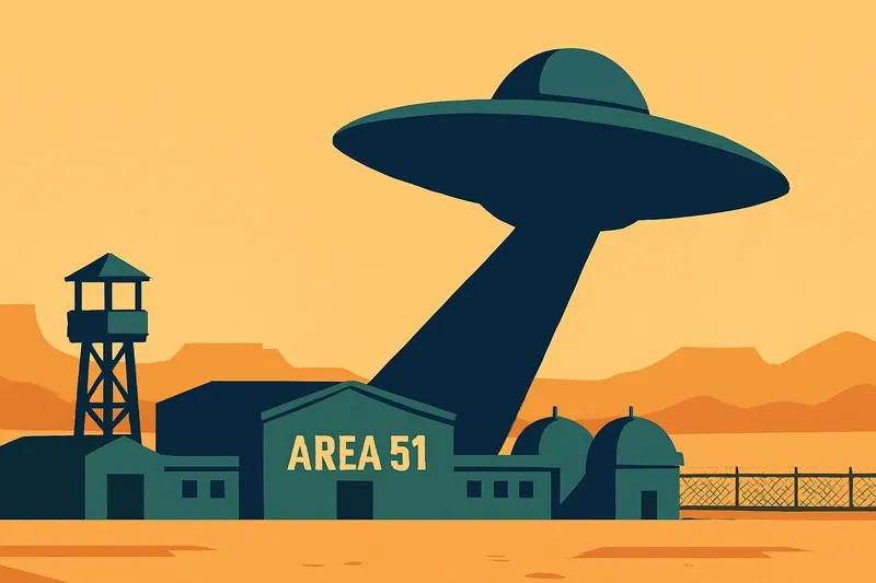 zatsugaku urban legend area 51 ufo