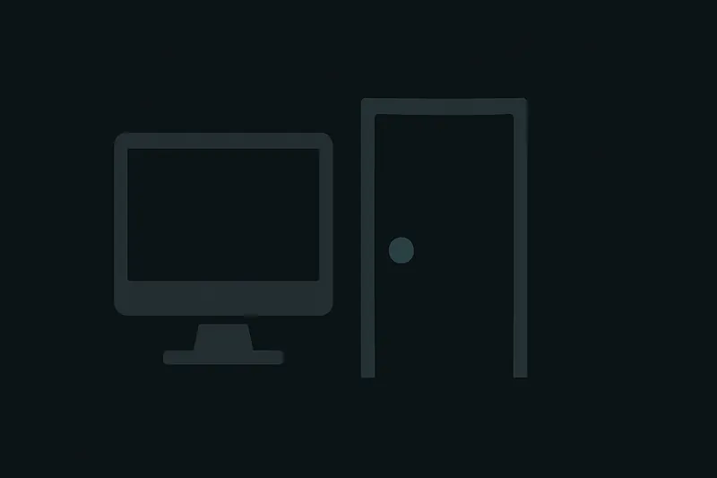 zatsugaku urban legend computer and door